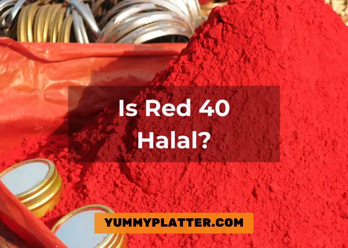 Is Red 40 Halal