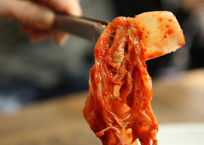 Kimchi preparation process